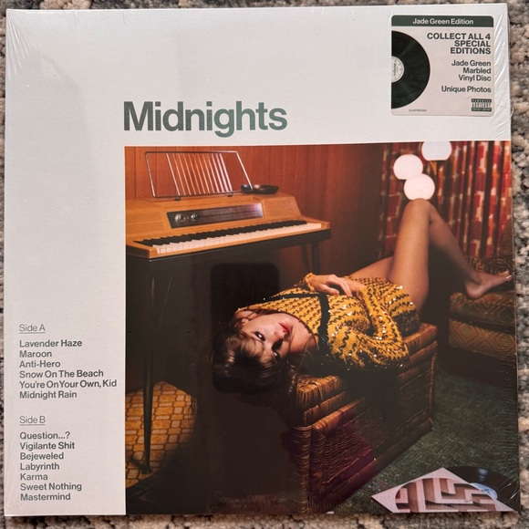 Sealed Taylor Swift Midnights Jade Green limited edition